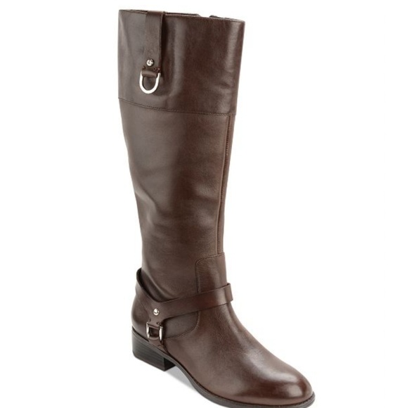 ralph lauren leather riding boots